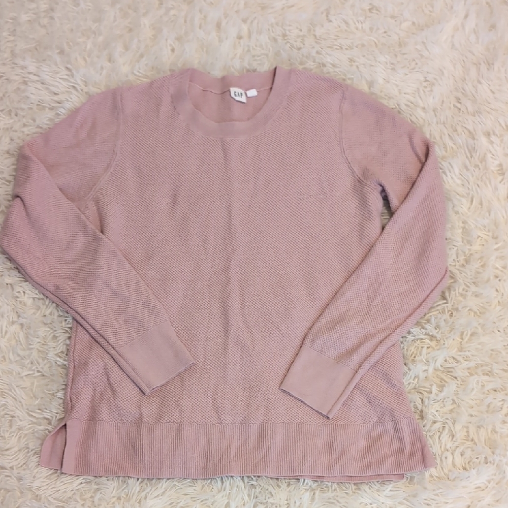 GAP Dusty Pink Crew Neck Sweater